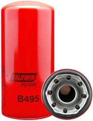 Baldwin Engine Oil Filter  top view frsport B495