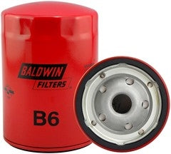 Baldwin Engine Oil Filter  top view frsport B6