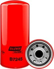 Baldwin Engine Oil Filter  top view frsport B7245