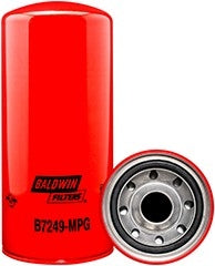 Baldwin Engine Oil Filter  top view frsport B7249-MPG