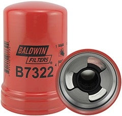 Baldwin Engine Oil Filter  top view frsport B7322