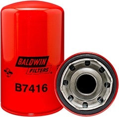 Baldwin Engine Oil Filter  top view frsport B7416