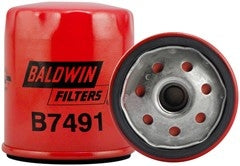 Baldwin Engine Oil Filter  top view frsport B7491