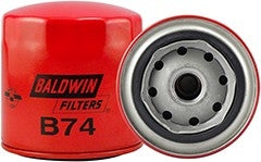 Baldwin Engine Oil Filter  top view frsport B74