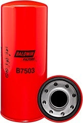 Baldwin Engine Oil Filter  top view frsport B7503