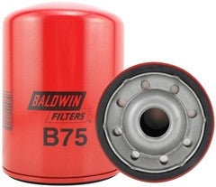 Baldwin Engine Oil Filter  top view frsport B75