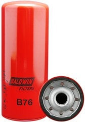 Baldwin Engine Oil Filter  top view frsport B76