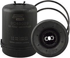 Baldwin Engine Oil Filter  top view frsport BC40009