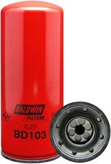 Baldwin Engine Oil Filter  top view frsport BD103