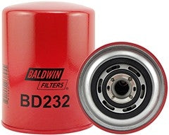 Baldwin Engine Oil Filter  top view frsport BD232