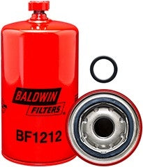 Baldwin Fuel Water Separator Filter  top view frsport BF1212