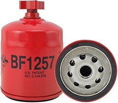 Baldwin Fuel Water Separator Filter  top view frsport BF1257