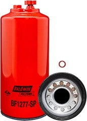 Baldwin Fuel Water Separator Filter  top view frsport BF1277-SP