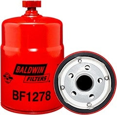 Baldwin Fuel Water Separator Filter  top view frsport BF1278