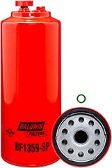 Baldwin Fuel Water Separator Filter  top view frsport BF1359-SP