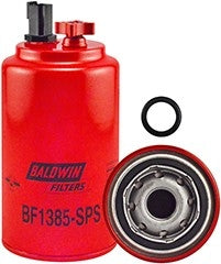 Baldwin Fuel Water Separator Filter  top view frsport BF1385-SPS