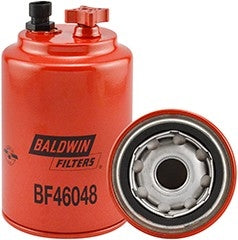 Baldwin Fuel Water Separator Filter  top view frsport BF46048