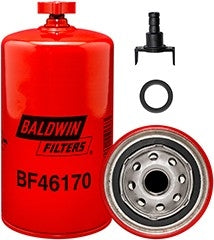 Baldwin Fuel Water Separator Filter  top view frsport BF46170