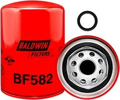 Baldwin Fuel Filter  top view frsport BF582