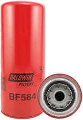 Baldwin Fuel Filter  top view frsport BF584