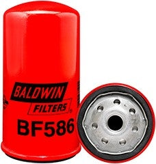 Baldwin Fuel Filter  top view frsport BF586