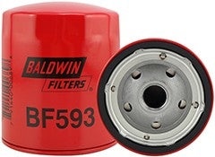 Baldwin Fuel Filter  top view frsport BF593