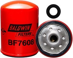 Baldwin Fuel Filter  top view frsport BF7608