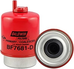 Baldwin Fuel Filter  top view frsport BF7681-D