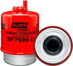 Baldwin Fuel Filter  top view frsport BF7699-D