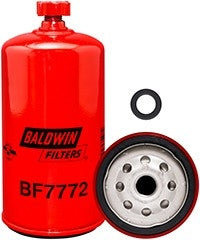 Baldwin Fuel Water Separator Filter  top view frsport BF7772