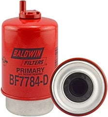 Baldwin Fuel Water Separator Filter  top view frsport BF7784-D