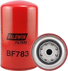 Baldwin Fuel Filter  top view frsport BF783