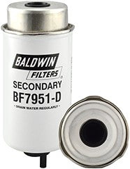 Baldwin Fuel Water Separator Filter  top view frsport BF7951-D