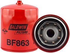 Baldwin Fuel Filter  top view frsport BF863