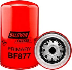 Baldwin Fuel Filter  top view frsport BF877