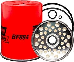 Baldwin Fuel Filter  top view frsport BF884