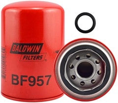 Baldwin Fuel Filter  top view frsport BF957