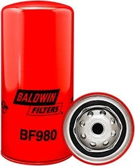 Baldwin Fuel Filter  top view frsport BF980