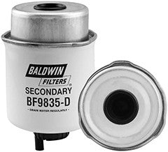 Baldwin Fuel Filter  top view frsport BF9835-D