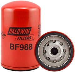 Baldwin Fuel Filter  top view frsport BF988