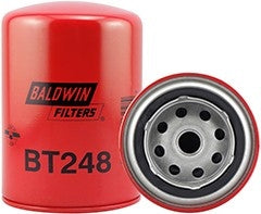 Baldwin Engine Oil Filter  top view frsport BT248