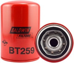 Baldwin Engine Oil Filter  top view frsport BT259