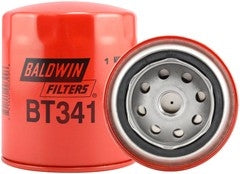 Baldwin Engine Oil Filter  top view frsport BT341