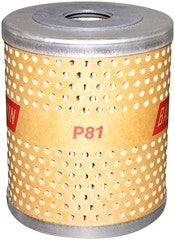 Baldwin Engine Oil Filter  top view frsport P81