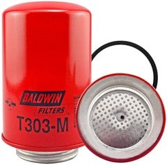 Baldwin Engine Oil Filter  top view frsport T303-M