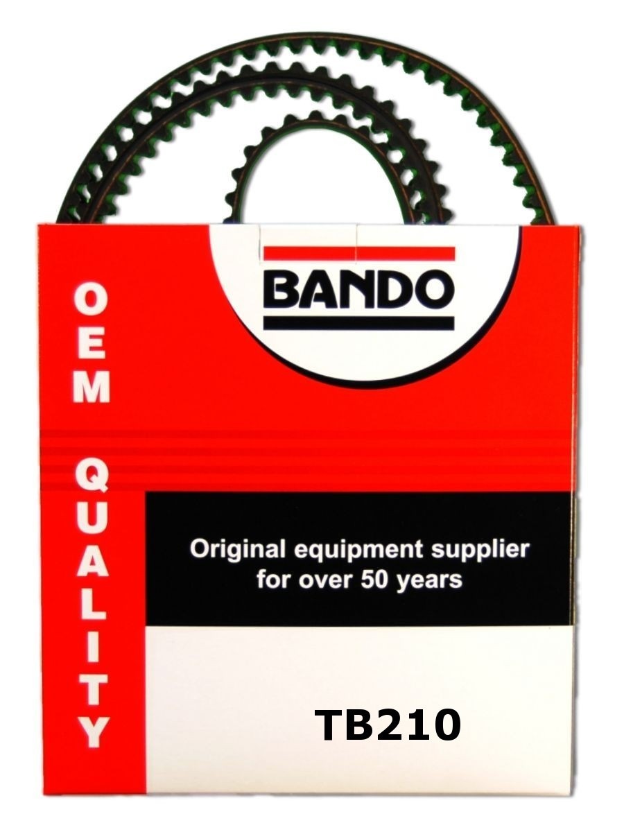Bando OHC Timing Belt Precision Engineered Timing Belt  top view frsport TB210