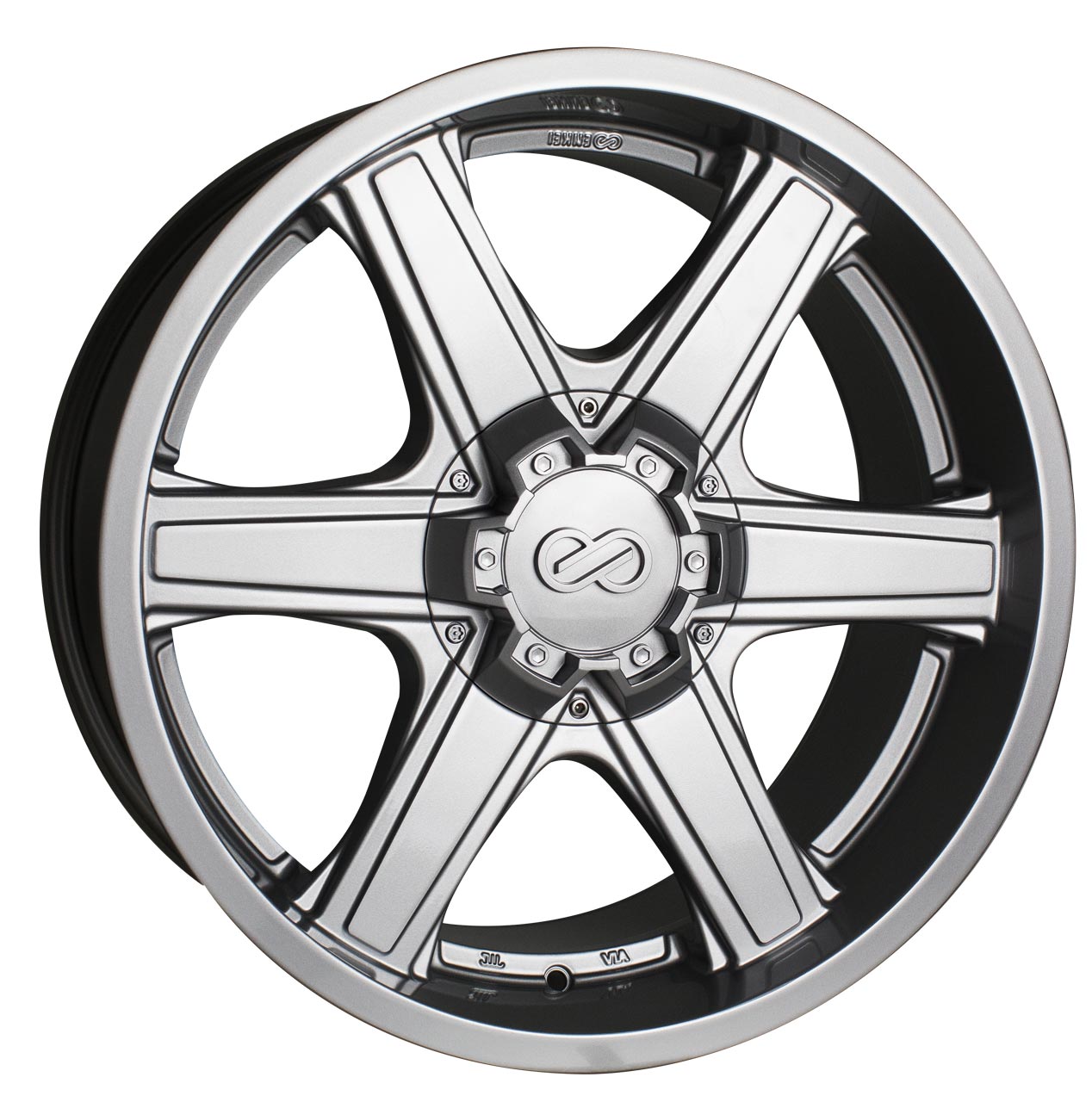 Enkei Blackhawk Wheel Silver 20x9.5 +30 5x150 503-295-5830SP