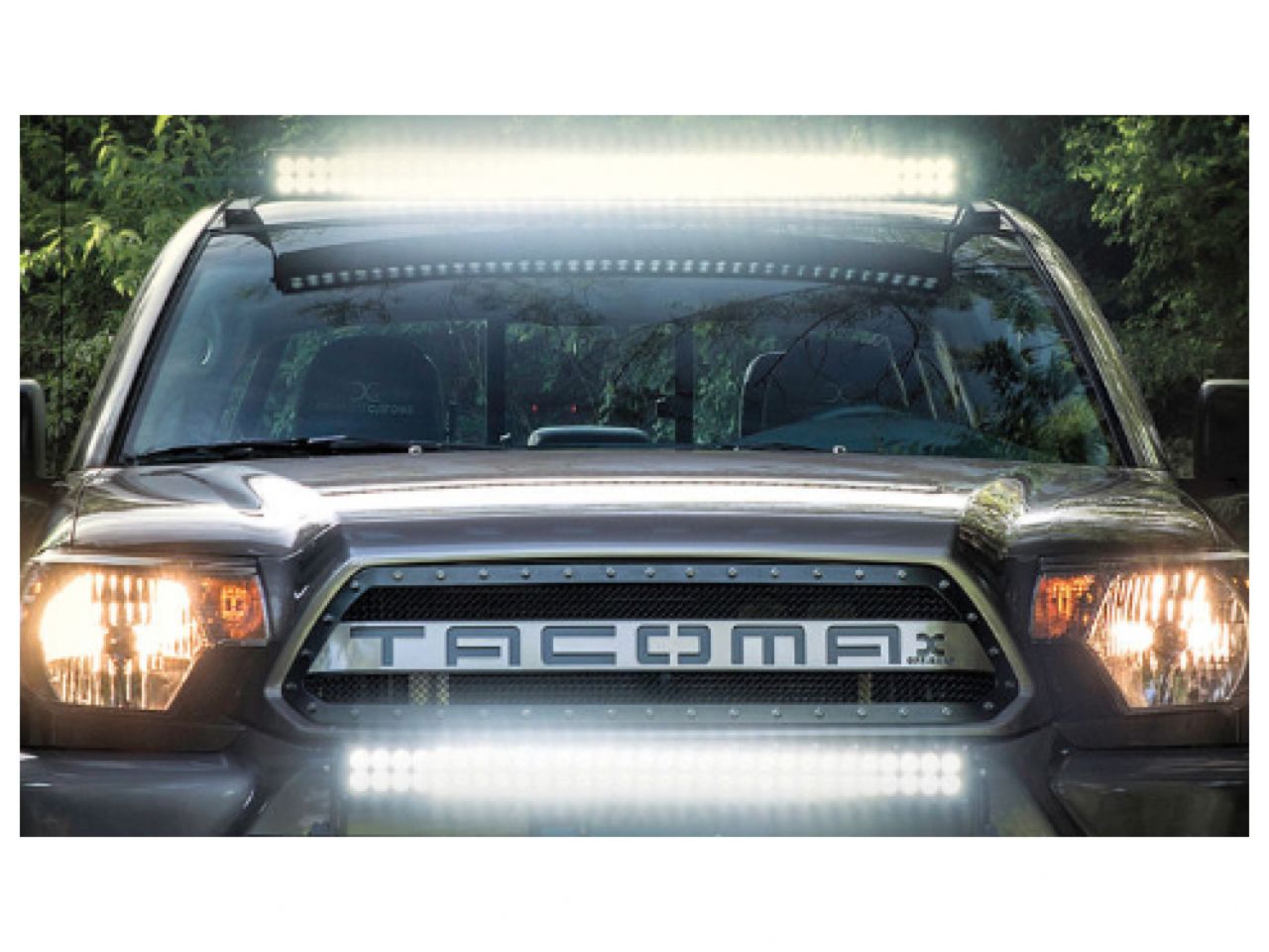 N-Fab Light Mounting - Roof Mounts - (1-50 Series) - 09-14 F150 - TX Blk