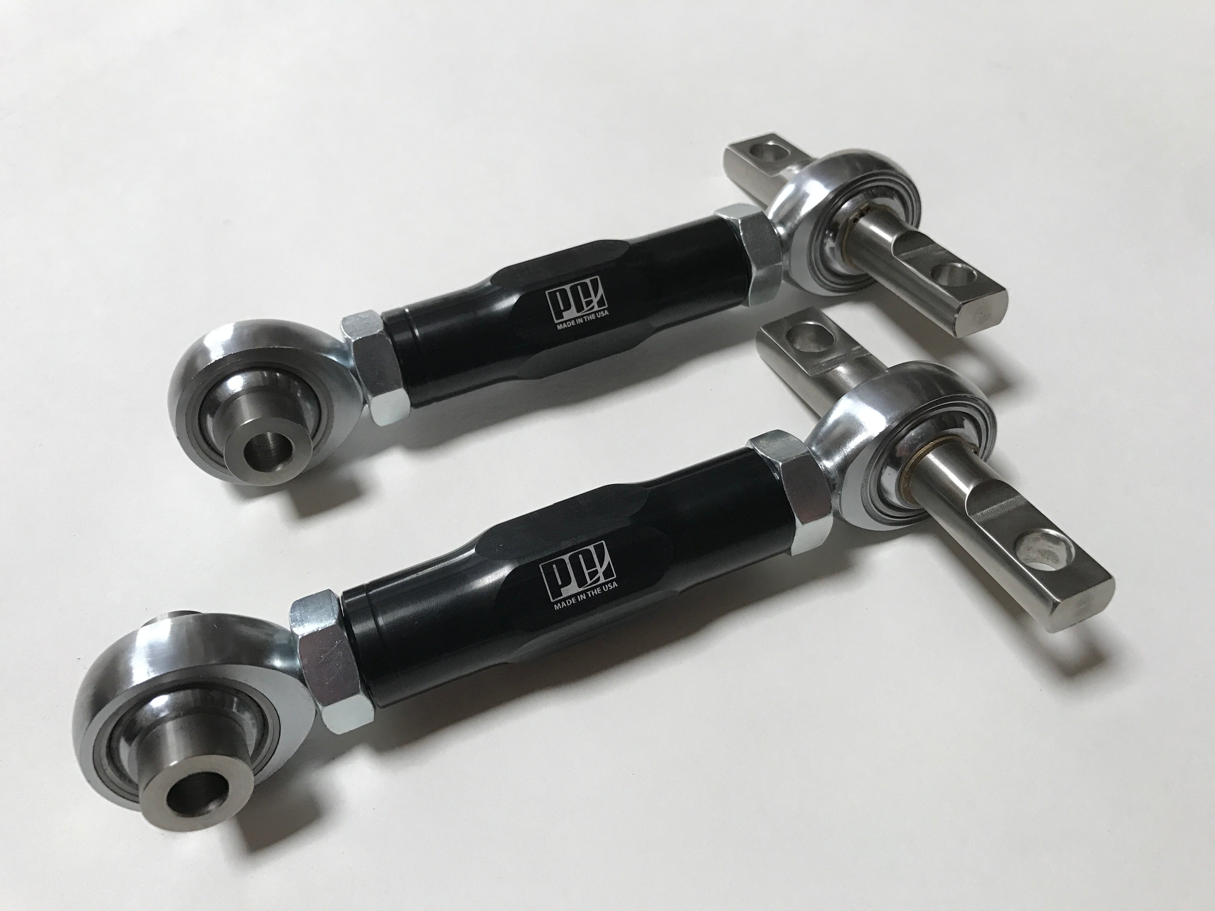 Pro Car Innovations Honda DC2, EG, EF, CRX, DA Rear Upper Camber Arms 3 Pc Precision Rod Ends