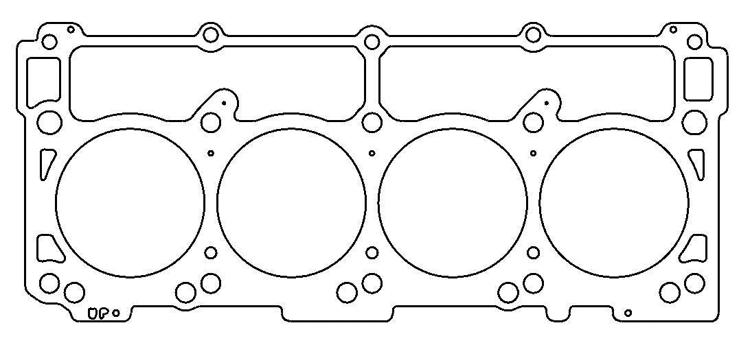 Cometic Gasket 4.125 MLS Head Gasket .040 Dodge 6.1L Hemi CAGC5526-040